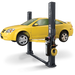 Bendpak XPR-9S-LP 9,000 Lbs Low-Profile Floor-Plate Short 2-Post Lift (5175391) - Bendpak - Ambient Home