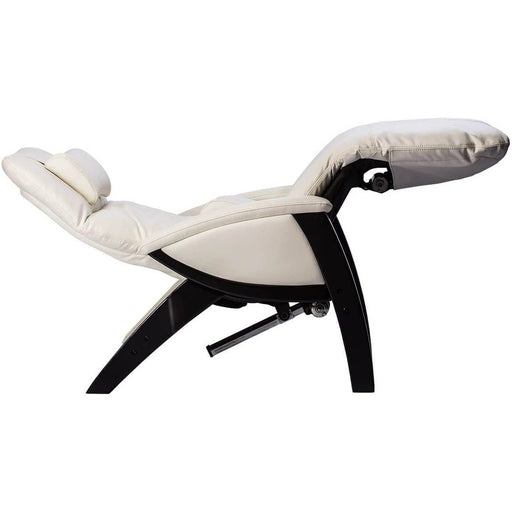 Svago ZGR Plus Snowfall White/ Black Wood Zero Gravity Recliner (SV395-32-BL) - Svago - Ambient Home