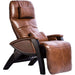 Svago ZGR Plus Cognac/ Black Wood Zero Gravity Recliner (SV395-86-BL) - Svago - Ambient Home