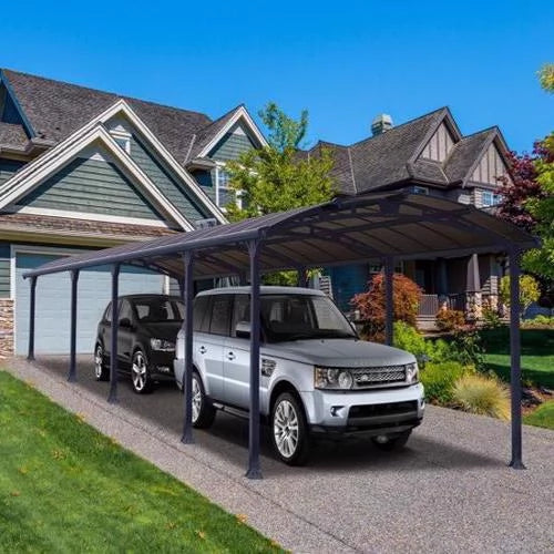 Palram - Canopia Arcadia 12x35 Carport Kit HG9113 - Palram - Ambient Home