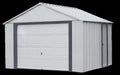 Arrow Vinyl Murryhill 12x10 Garage Steel Storage Shed Kit (BGR1210FG) - Arrow - Ambient Home