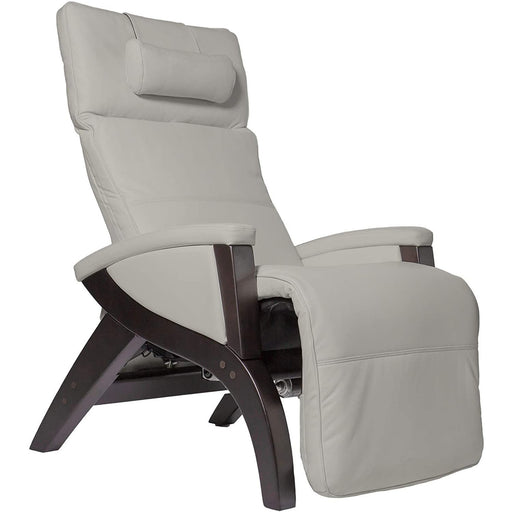 Svago ZGR Newton Ivory & Dark Walnut Zero Gravity Recliner (SV-630-30-DW) - Svago - Ambient Home