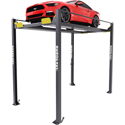 BendPak HD-7PXW 4-Post Car Lift 7,000 Lb. Capacity, Super-Tall Rise, Wide - 5175516 - Bendpak - Ambient Home