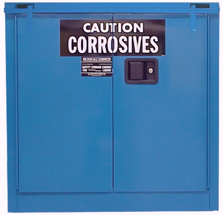 Securall  C330 - Acid/Corrosive Storage Cabinet - 30 Gal. Self-Close, Self-Latch Safe-T-Door - Securall - Ambient Home