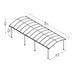 Palram - Canopia 12x28 Arcadia Carport Kit HG9119 - Palram - Ambient Home