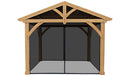 Yardistry 11x13 Carolina Pavilion Mosquito Mesh Kit - Yardistry Accessories - Ambient Home