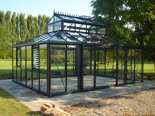 Exaco Janssens Cathedral Victorian Orangerie Greenhouse with Large Cupola - Exaco - Ambient Home