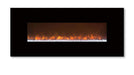 Modern Flames AL100CLX2G Mount/Built-In Electric Fireplace with Black Glass Front, 100-Inch - Modern Flames - Ambient Home