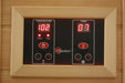 Golden Designs Maxxus 3 Per Low EMF FAR Infrared Carbon Canadian Red Cedar  Sauna - Golden Designs - Ambient Home