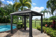 Paragon Outdoor Cambridge GZ3D 12' x 12' Hard Top Gazebo with Twin Layer Aluminum Roof, Rust-Free Materials and Wind Escapment - Paragon Outdoor - Ambient Home