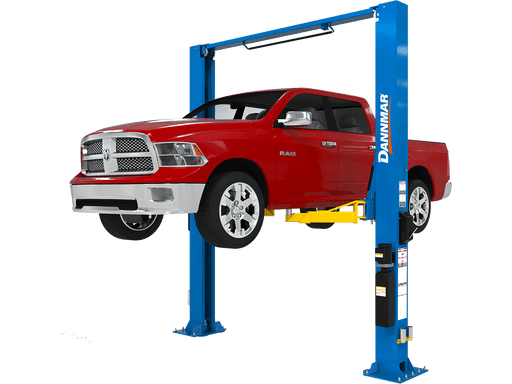 Dannmar D2-12C 12,000-lbs. Capacity Heavy-Duty Two-Post Lift / Symmetric Clearfloor / Triple-Telescoping Arms - Dannmar - Ambient Home