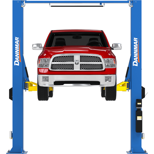 Dannmar D2-12C 12,000-lbs. Capacity Heavy-Duty Two-Post Lift / Symmetric Clearfloor / Triple-Telescoping Arms - Dannmar - Ambient Home