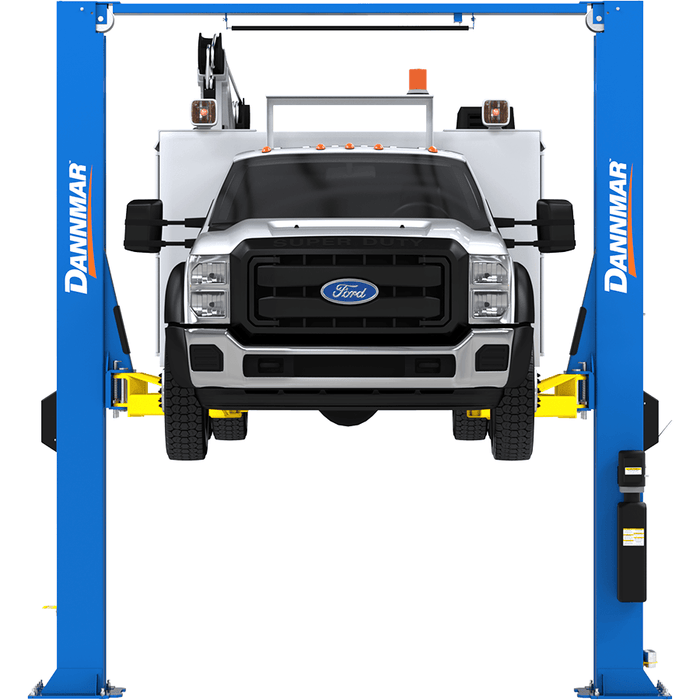 Dannmar D2-15C 15,000-lbs. Capacity Heavy-Duty Two-Post Lift / Symmetric Clearfloor / Triple-Telescoping Arms - Dannmar - Ambient Home