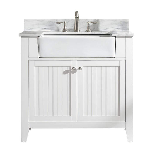 Design Element Burbank 36" Single Vanity in White Finish BK-36-WT - Design Element - Ambient Home