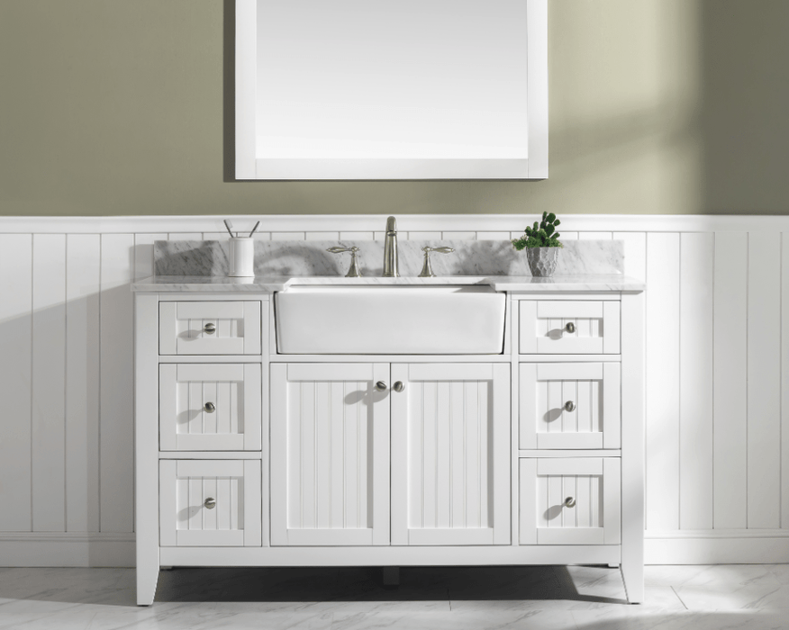 Design Element Burbank 54" Single Vanity in Gray Finish - Design Element - Ambient Home