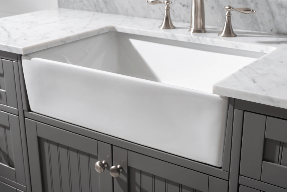 Design Element Burbank 54" Single Vanity in Gray Finish - Design Element - Ambient Home