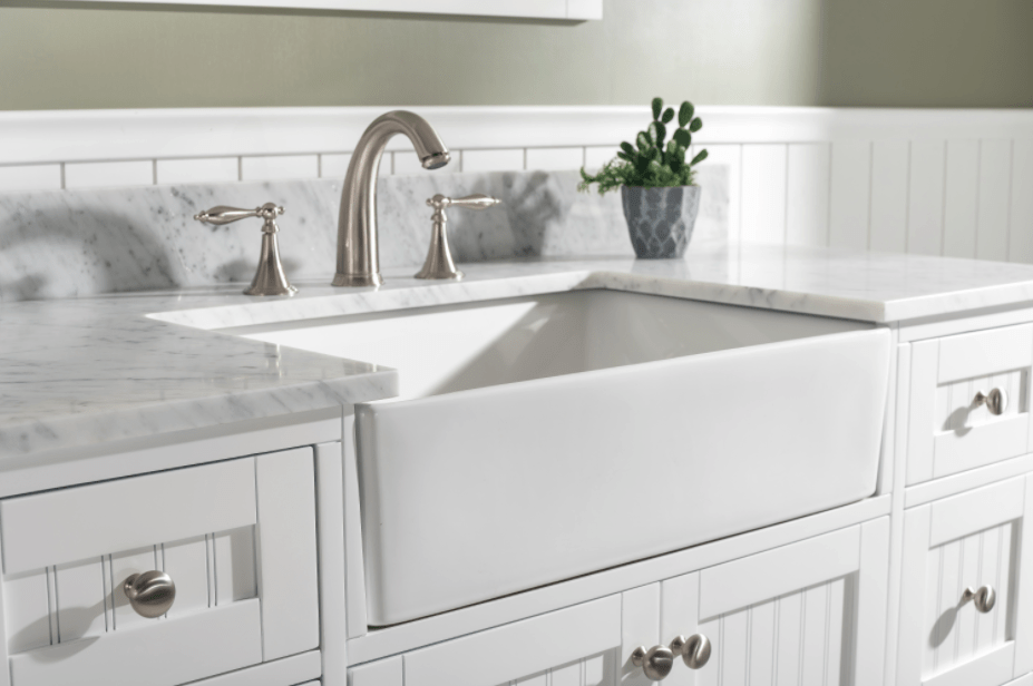 Design Element Burbank 54" Single Vanity in White Finish BK-54-WT - Design Element - Ambient Home