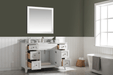 Design Element Burbank 54" Single Vanity in White Finish BK-54-WT - Design Element - Ambient Home