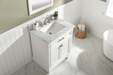 Design Element Milano 30" Single Sink Vanity in White Finish ML-30-WT - Design Element - Ambient Home