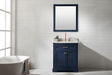 Design Element Milano 30" Single Sink Vanity in Blue Finish ML-30-BLU - Design Element - Ambient Home