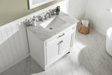 Design Element Milano 36" Single Sink Vanity in White Finish ML-36-WT - Design Element - Ambient Home