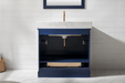 Design Element Milano 36" Single Sink Vanity in Blue Finish ML-36-BLU - Design Element - Ambient Home