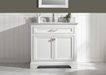 Design Element Milano 36" Single Sink Vanity in White Finish ML-36-WT - Design Element - Ambient Home