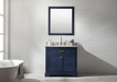 Design Element Milano 36" Single Sink Vanity in Blue Finish ML-36-BLU - Design Element - Ambient Home