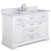 Design Element Milano 48" Single Sink Vanity in White Finish ML-48-WT - Design Element - Ambient Home