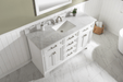 Design Element Milano 60" Single Sink Vanity in White Finish ML-60S-WT - Design Element - Ambient Home