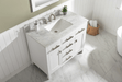 Design Element Valentino 42" Single Sink Vanity in White Finish V01-42-WT - Design Element - Ambient Home