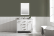 Design Element Valentino 42" Single Sink Vanity in White Finish V01-42-WT - Design Element - Ambient Home