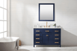 Design Element Valentino 48" Single Sink Vanity in Blue Finish V01-48-BLU - Design Element - Ambient Home