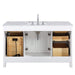 Design Element Valentino 54" Single Sink Vanity in White Finish V01-54-WT - Design Element - Ambient Home