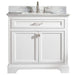 Design Element Milano 36" Single Sink Vanity in White Finish ML-36-WT - Design Element - Ambient Home