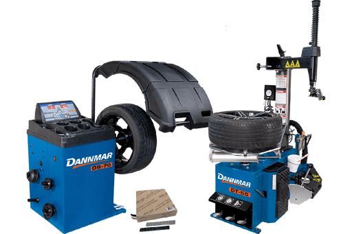 Dannmar DT-50 + DB-70 + Weights Package Deal: (1) DT-50 + (1) DB-70 + (1) Tape Weight Rolls / Black and Silver 1400 pc. - Dannmar - Ambient Home
