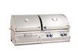 Fire Magic Aurora 46" Built-In Gas & Charcoal Combo Grill A830i - Fire Magic - Ambient Home