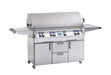 Fire Magic Echelon Diamond 48" Portable Grill E1060s w/ Flush Mounted Single Side Burner - Fire Magic - Ambient Home