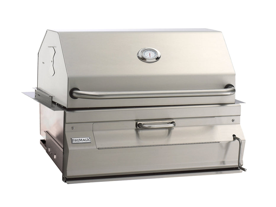 Fire Magic Stainless Steel 30" Built-In Charcoal Grill 14-SC01C-A - Fire Magic - Ambient Home