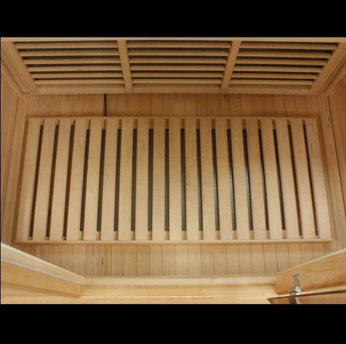 Golden Designs Maxxus 4 Per Low EMF FAR Infrared Carbon Canadian Hemlock Sauna - Golden Designs - Ambient Home