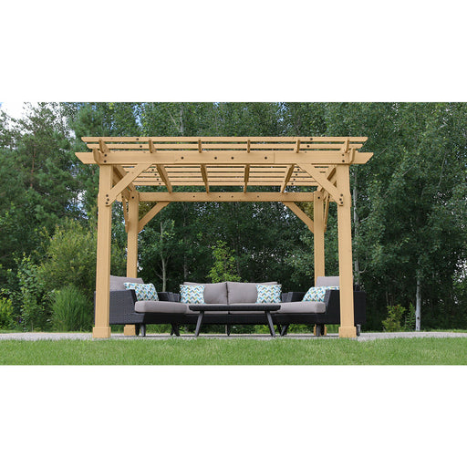 Yardistry 10 x 12 Meridian Pergola - Yardistry - Ambient Home