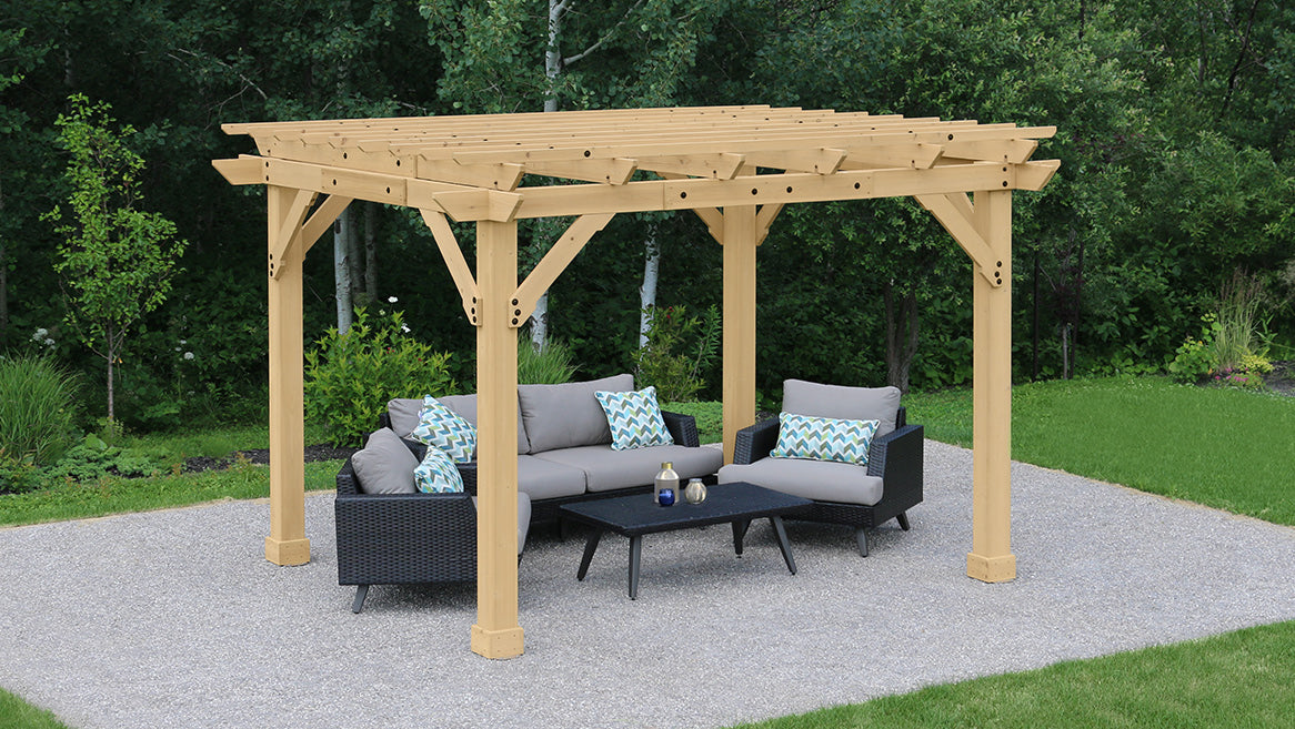 Yardistry 10 x 12 Meridian Pergola - Yardistry - Ambient Home