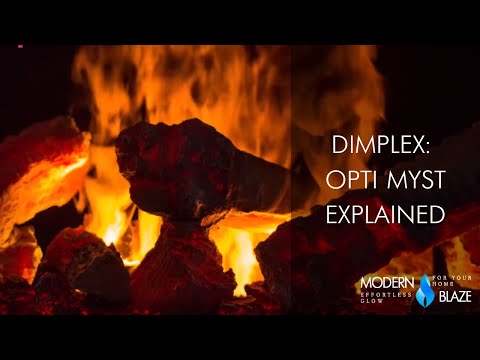 Dimplex Opti-Myst® Pro 1500 - 65” One Or Two Sided Vapor Fireplace With Heater (GBF1500-PRO) - Dimplex - Ambient Home