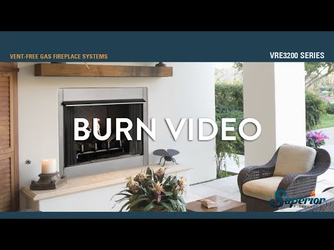 Superior Outdoor Vent Free 36"/42" Complete Gas Fireplace Stainless Steel with Remote Control - Superior - Ambient Home