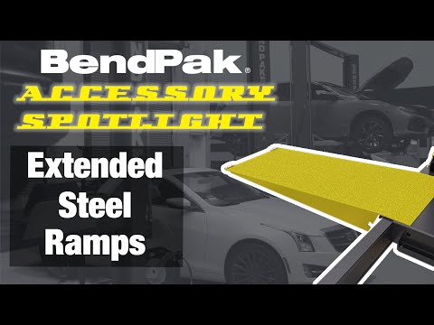 Steel Ramps (Pair) 48" Steel Approach Ramps / Pair (5210055) - Bendpak Accessories - Ambient Home