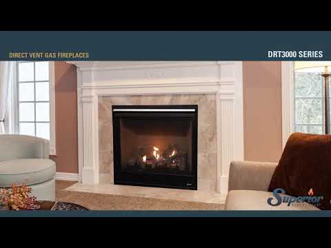 Superior 35" DRT3035 Traditional Direct Vent Gas Fireplace - Superior - Ambient Home