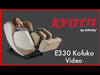Kyota E330 Kofuko Cream/Tan Zero Gravity Full Body Massage Chair (810024205356) - Kyota - Ambient Home