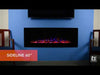 Touchstone Sideline 72" - Recessed Electric Fireplace 80015 - Touchstone Fireplaces - Ambient Home