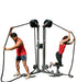 RX2500D upright rope trainer - dual station - Ropeflex - Ambient Home