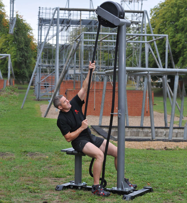 Ropeflex RX5500 Upright Outdoor Rope Trainer - Ropeflex - Ambient Home